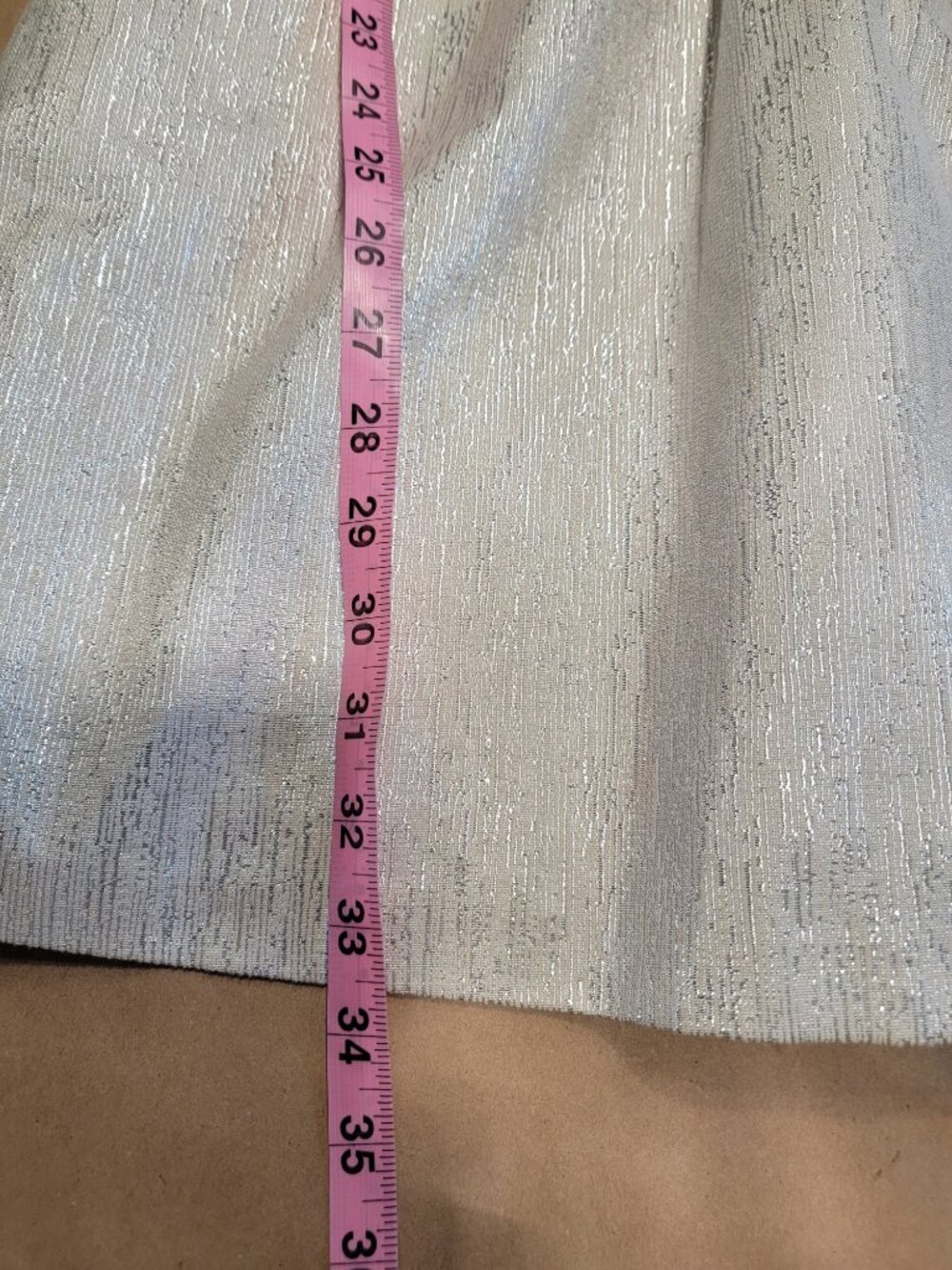 Cynthia Steffe Size 2 Silver Metallic Fit & Flare Cocktail Dress - Picture 11 of 15